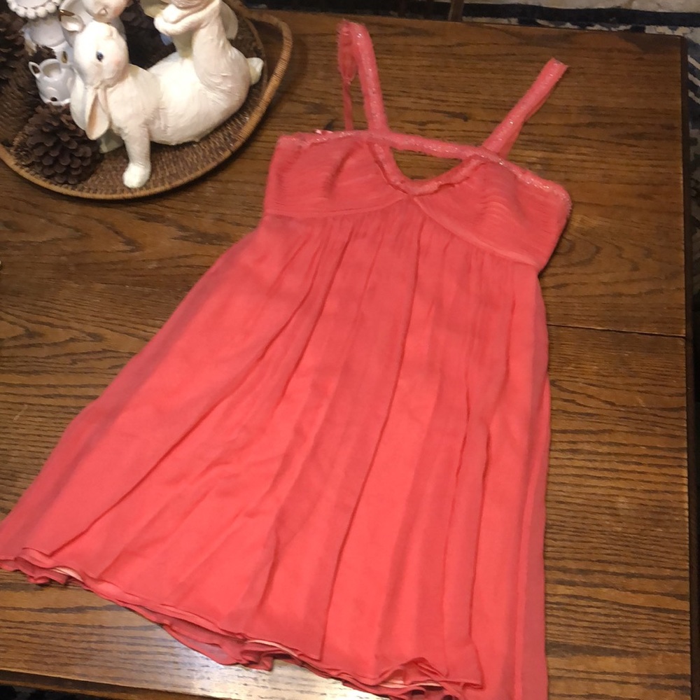 NWT BCBGMaxAzria silk woven dress